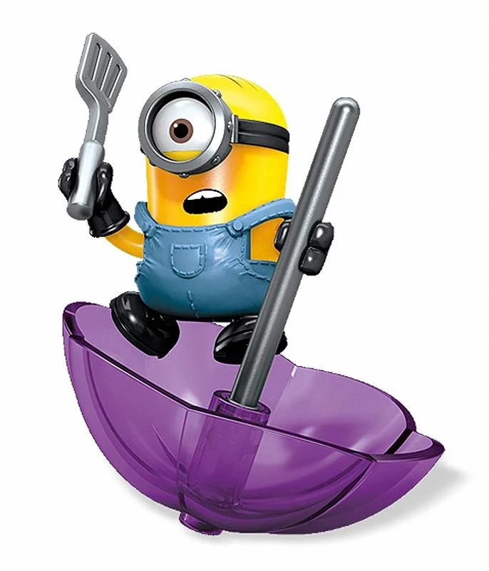 Mega Construx Minions Silly TV Figurine / Figurine télé rigolote