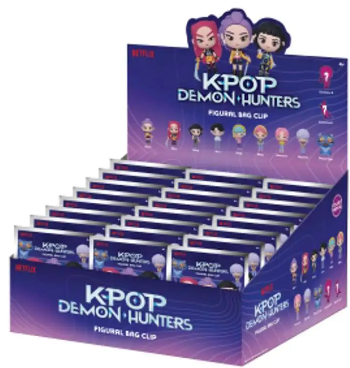 KPop Demon Hunters Blind Bag Keychain Collectible Mystery Figure