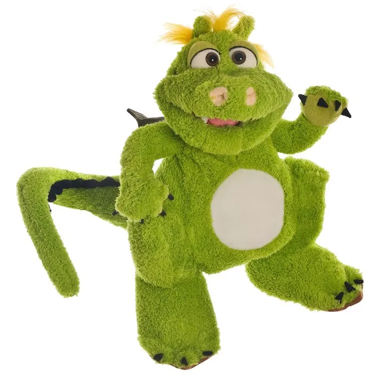 Living Puppets Toots Dragon Plush Hand Puppet