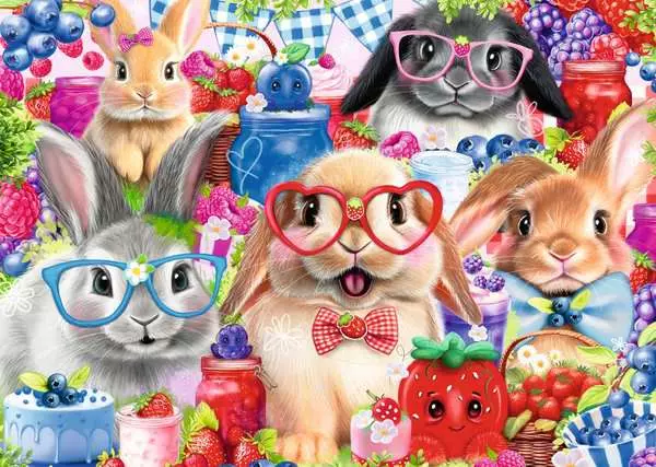 Ravensburger Bunnies and Berries 35 Piece Kids Jigsaw Puzzle