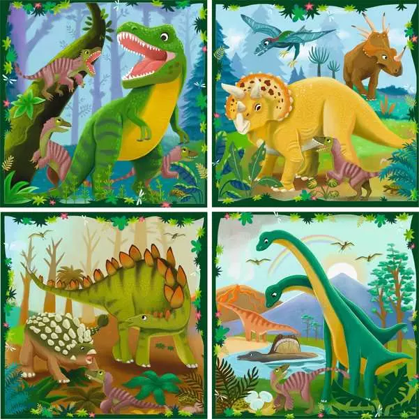 Ravensburger Puzzle Up Dinosaur Jigsaw Set 25 to 56 Pieces