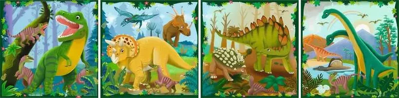 Ravensburger Puzzle Up Dinosaur Jigsaw Set 25 to 56 Pieces