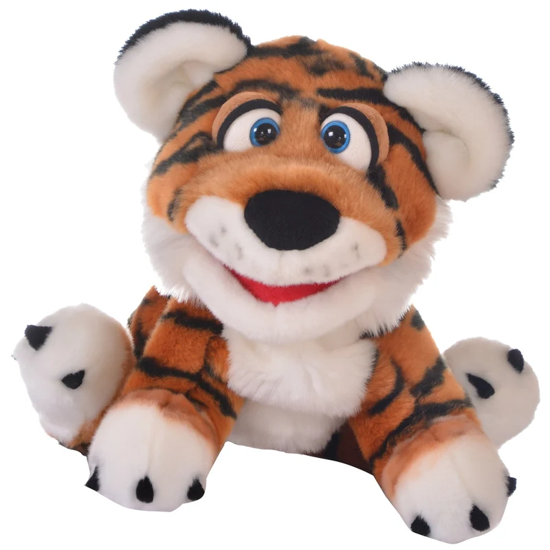 Living Puppets: Tiger "Rollo" - 14" Plush Hand Puppet