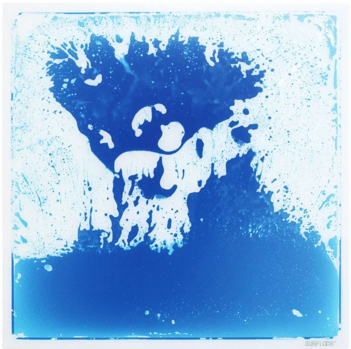 Surfloor Blue Tile Mat