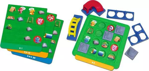 ThinkFun Friends Playground Preschool Logic Game with 30 Hide-and-Seek Challenges