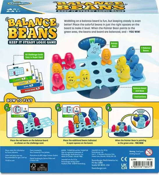 ThinkFun Balance Beans Math Logic Game and Physics STEM Toy