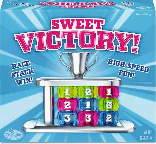 ThinkFun Sweet Victory Fast Paced Stacking and Matching Challenge Game