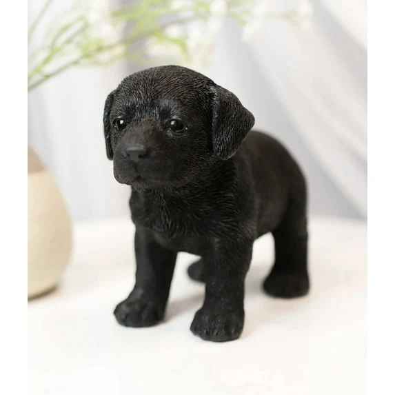 Schleich Black Labrador Retriever Puppy Figurine