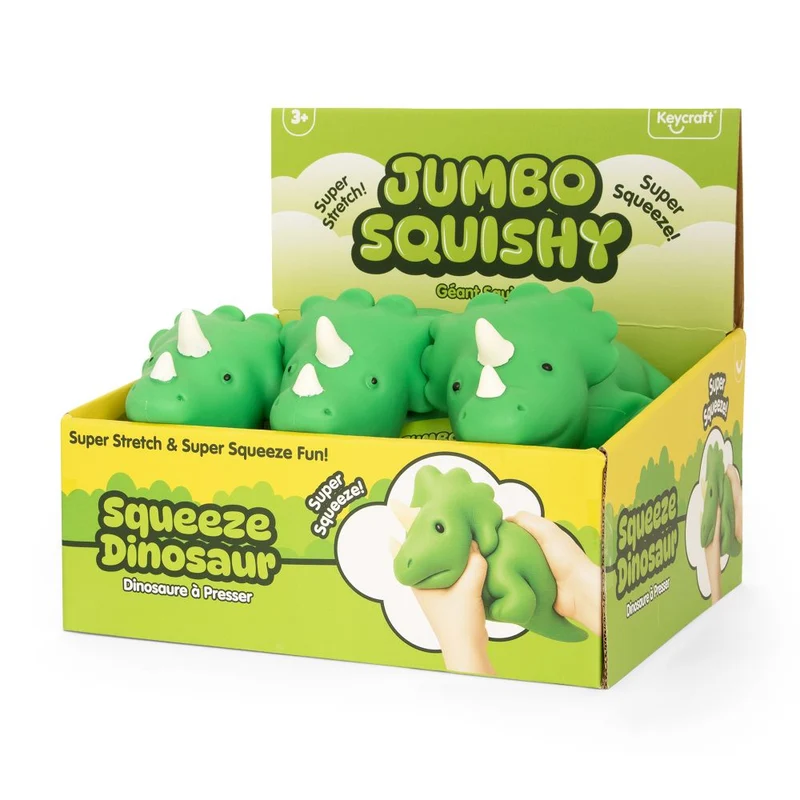 Keycraft Jumbo Squishy Dinosaur Slow Rising Sensory Squeeze Toy