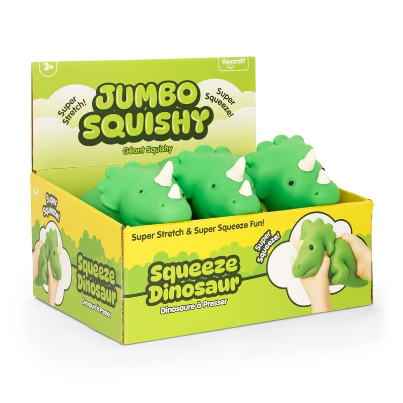 Keycraft Jumbo Squishy Dinosaur Slow Rising Sensory Squeeze Toy