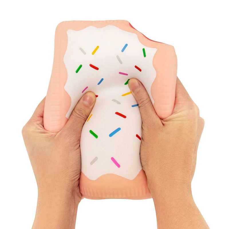 Jumbo Slow Rise Squishy Pop Tart Sensory Squeeze Stress Toy