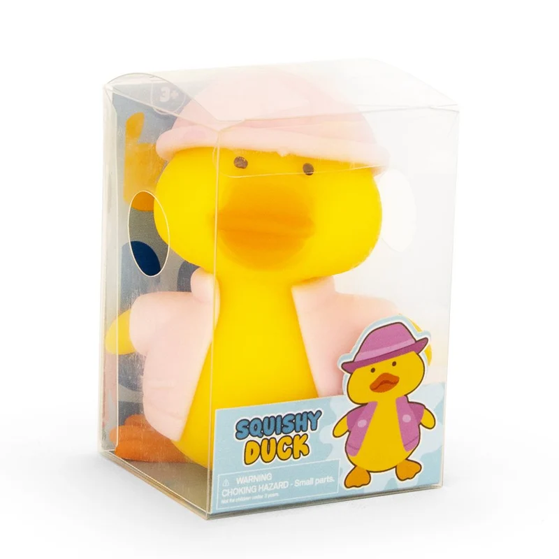 Keycraft Squishy Dress Up Duck Sensory Toy with Removable Jacket
