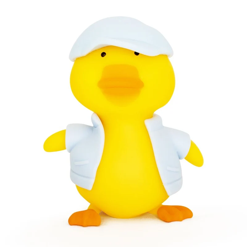 Keycraft Squishy Dress Up Duck Sensory Toy with Removable Jacket