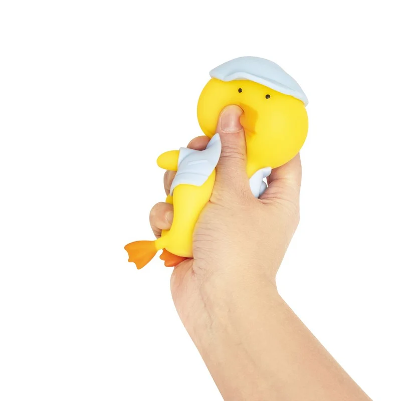 Keycraft Squishy Dress Up Duck Sensory Toy with Removable Jacket