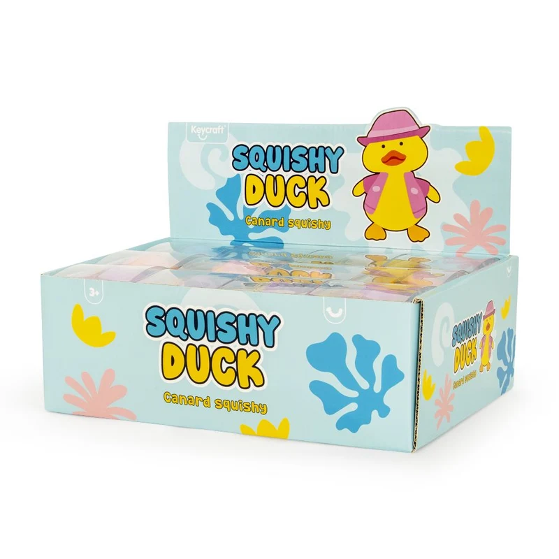 Keycraft Squishy Dress Up Duck Sensory Toy with Removable Jacket