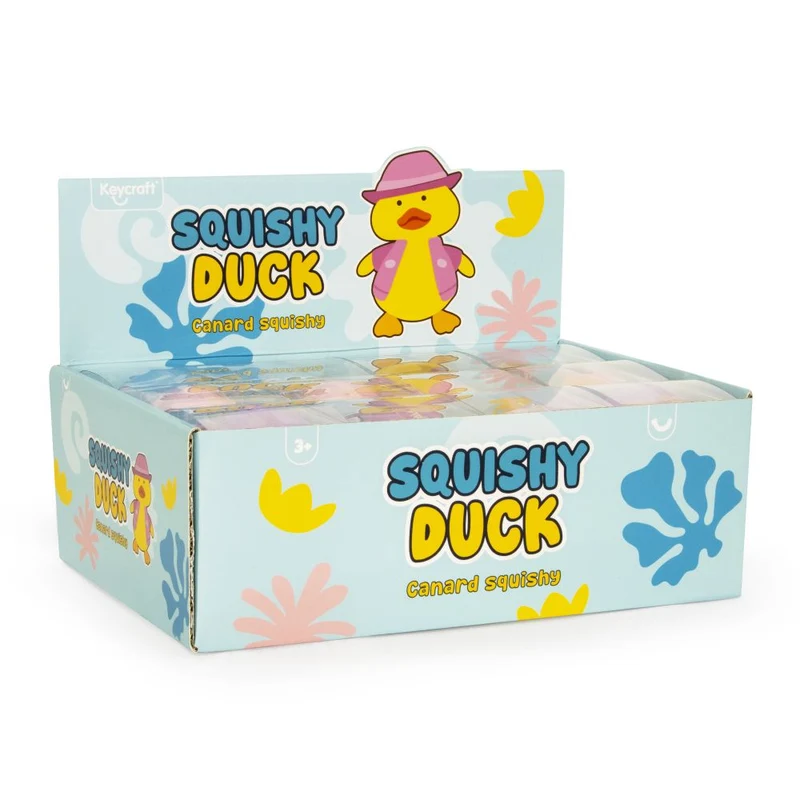 Keycraft Squishy Dress Up Duck Sensory Toy with Removable Jacket