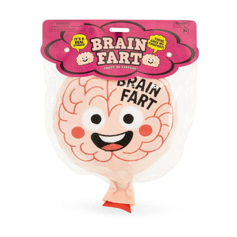 Funny Brain Fart Plush Whoopee Cushion