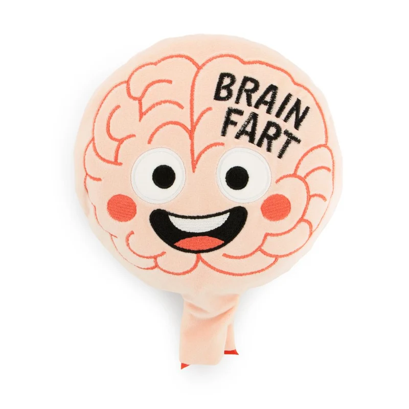 Funny Brain Fart Plush Whoopee Cushion
