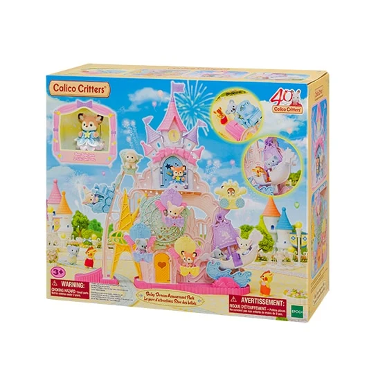 Calico Critters Baby Dream Amusement Park Playset with Deer Baby
