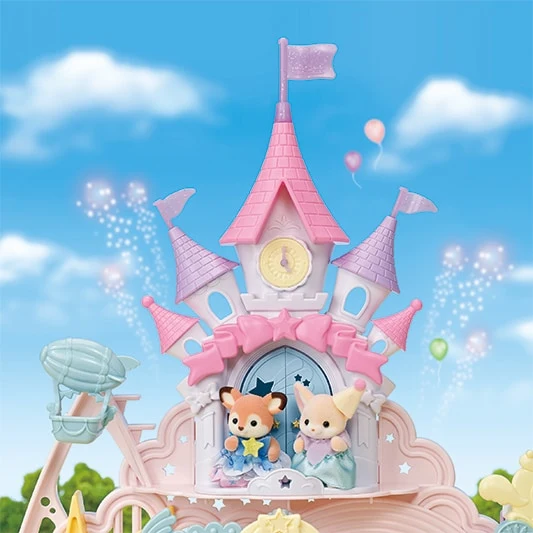 Calico Critters Baby Dream Amusement Park Playset with Deer Baby
