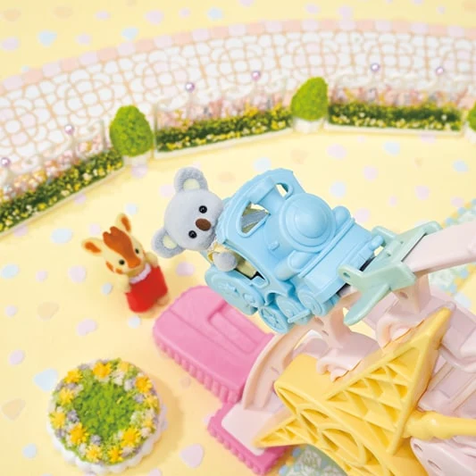 Calico Critters Baby Dream Amusement Park Playset with Deer Baby