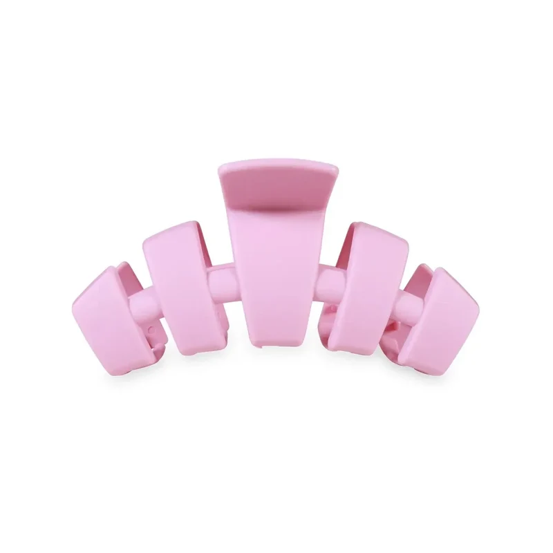 TELETIES Classic Coconut White Medium Claw Hair Clip for All Hair Types