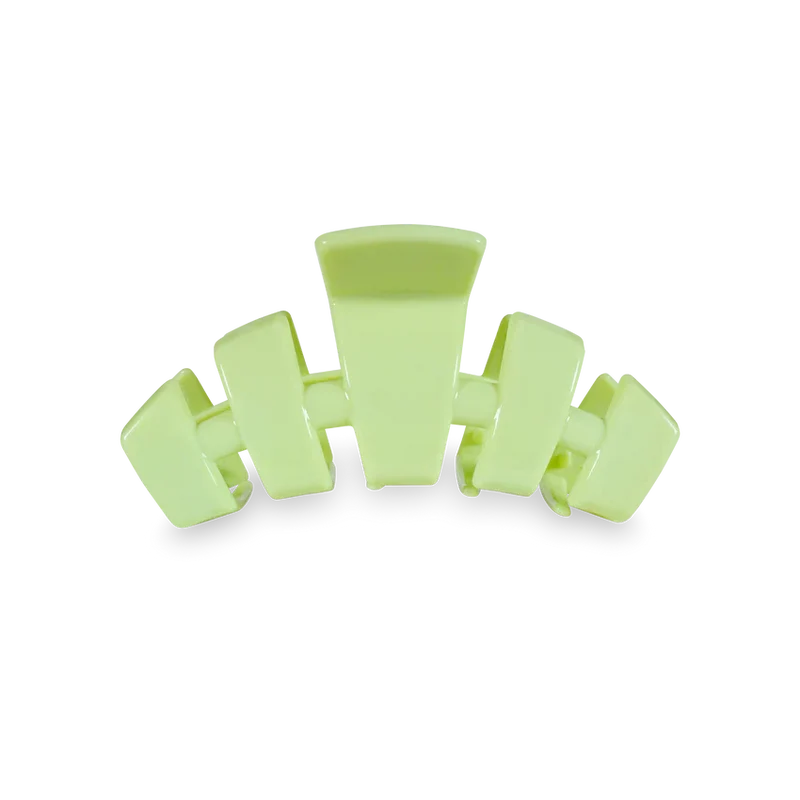 TELETIES Classic Coconut White Medium Claw Hair Clip for All Hair Types