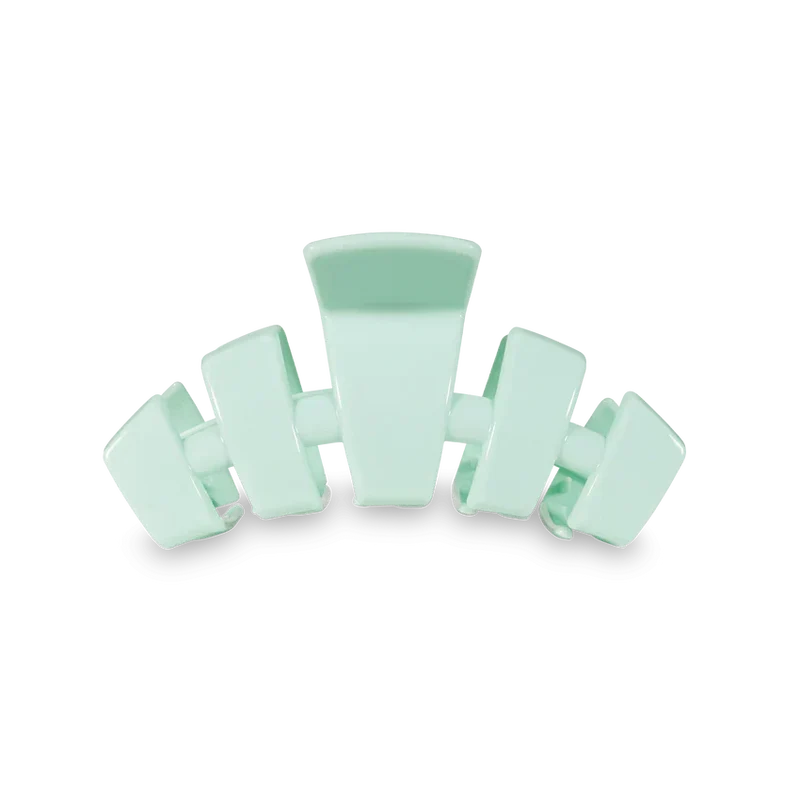 TELETIES Classic Coconut White Medium Claw Hair Clip for All Hair Types