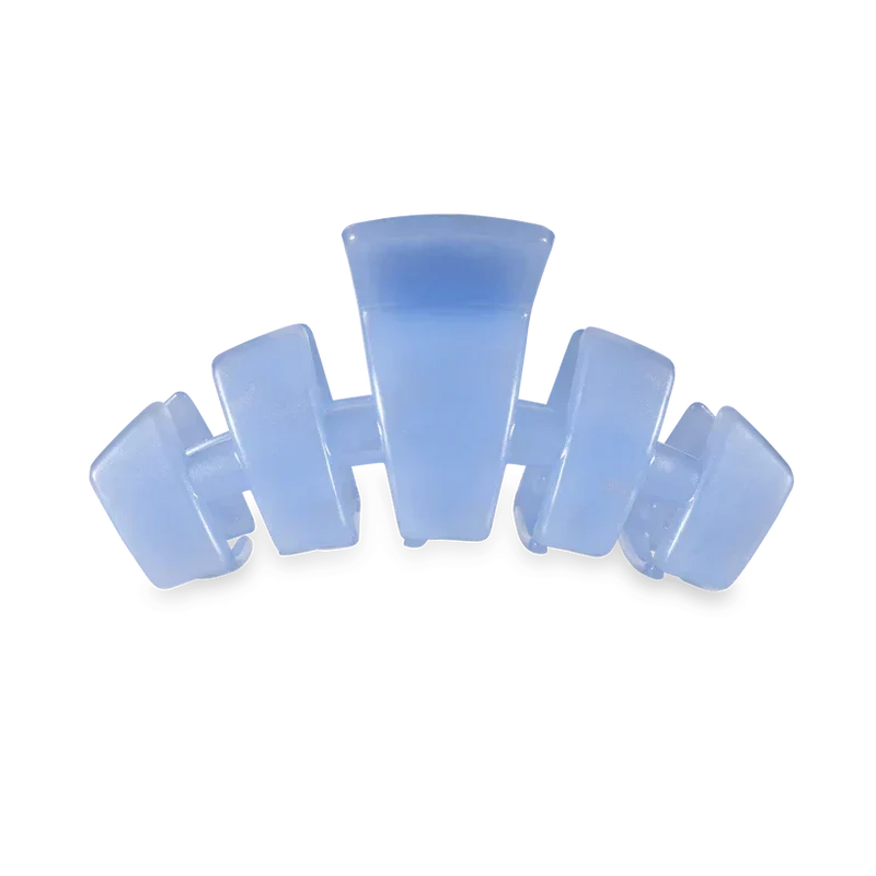 TELETIES Classic Coconut White Medium Claw Hair Clip for All Hair Types