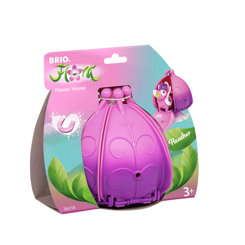 BRIO Flora Heather Flower House Interactive Playset with Collectible Figure