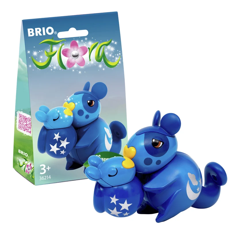 BRIO Flora Magnetic Toy Set Lavender and Grape Blue Mix