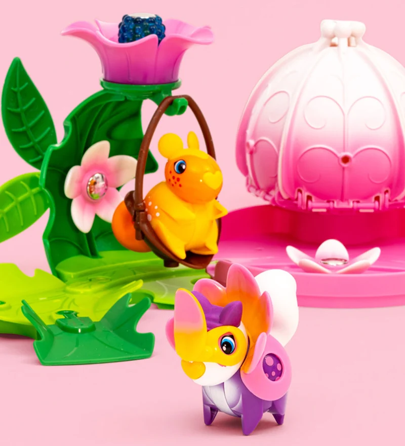 BRIO Flora Figure Aster Collectible Toy with Magnetic Nose