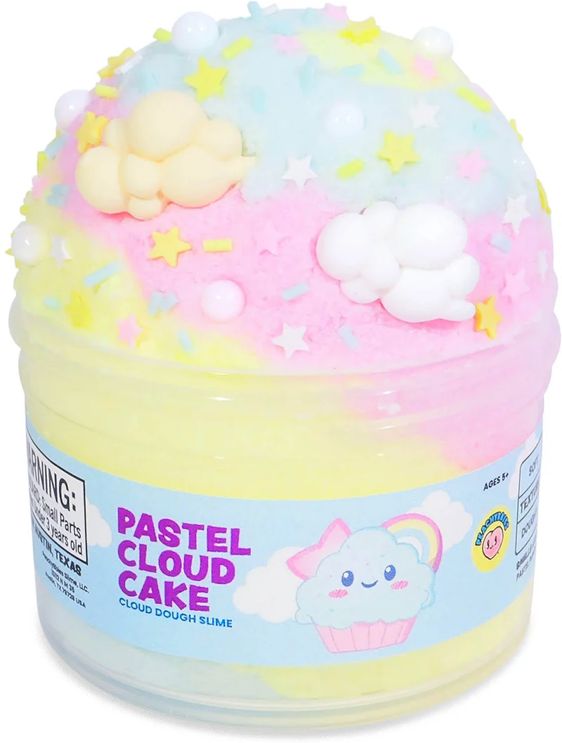 Peachybbies Pastel Cloud Cake Slime