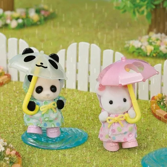 Calico Critter Rainy Day Duo Nursery