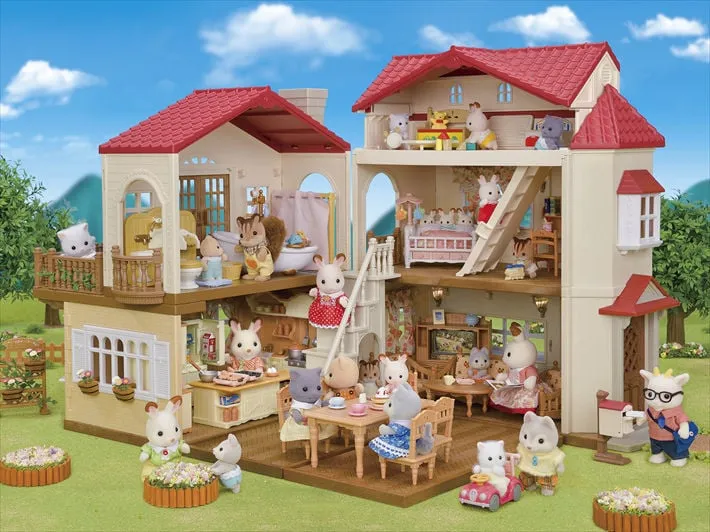 Calico Critter Red Roof Country Home