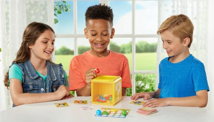 Super Mario Question Block 3-in-1 Family Tabletop Party Game