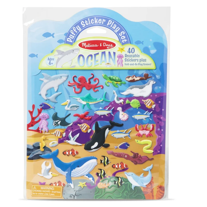 Melissa & Doug Ocean Puffy Sticker Book