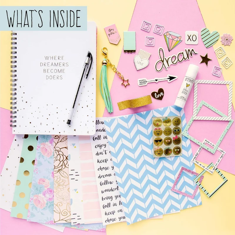 DIY "Where Dreamers Become Doers" Journaling Set