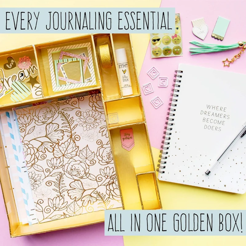 DIY "Where Dreamers Become Doers" Journaling Set