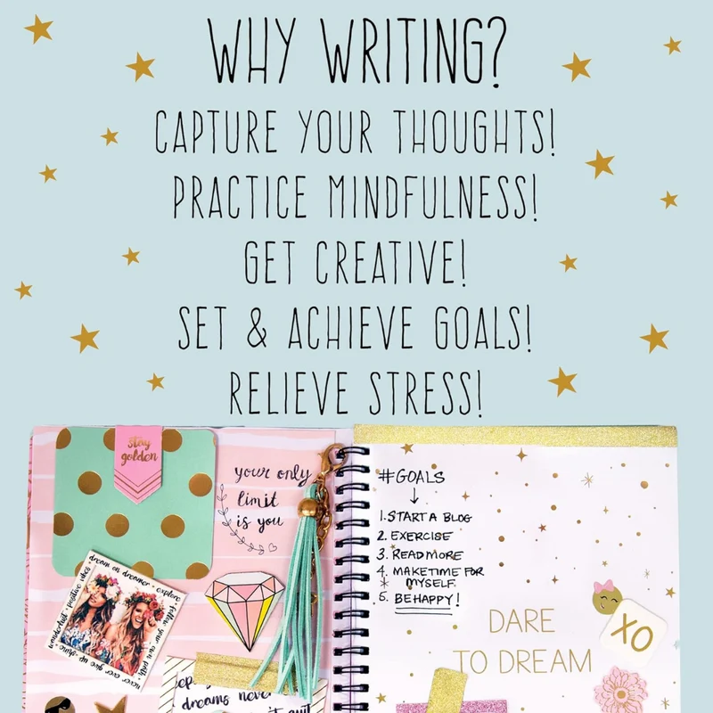 DIY "Where Dreamers Become Doers" Journaling Set