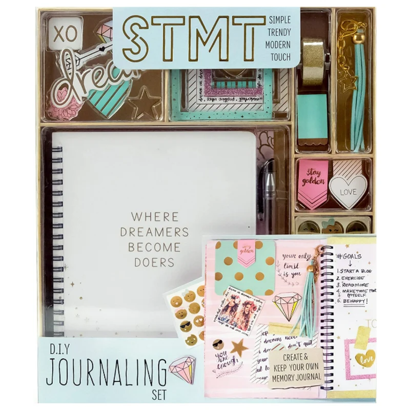 DIY "Where Dreamers Become Doers" Journaling Set