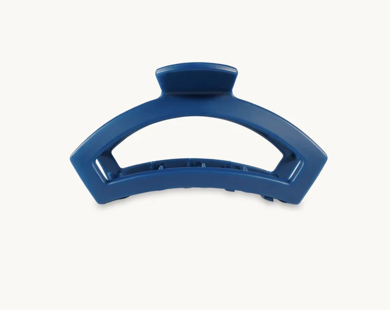 Teleties Midnight Rain Medium Matte Open Hair Claw Clip