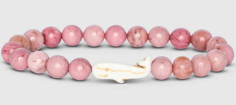 Fahlo Wayfare Whale Tracking Bracelet: Pink Sands