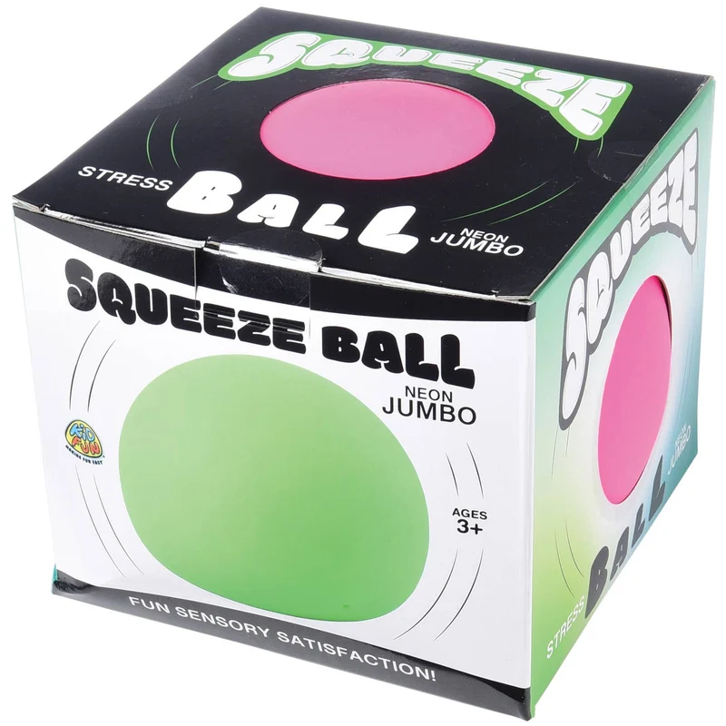 Neon Jumbo Squeeze Ball
