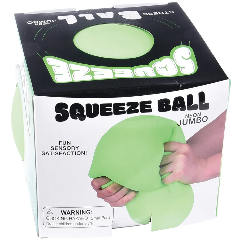 Neon Jumbo Squeeze Ball