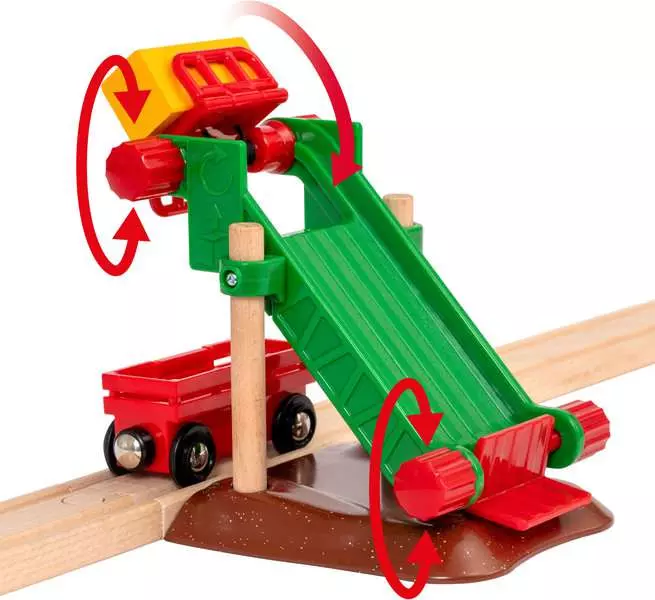 BRIO World 30 Piece Animal Farm Train Set with Battery Engine