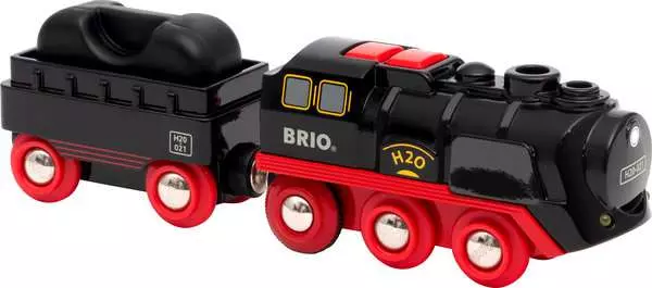BRIO World 33884 Battery Powered Steaming Train with Real Water Vapor