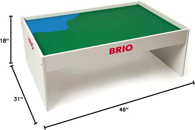 BRIO World 33099 Solid Wood Railway Train Set Play Table
