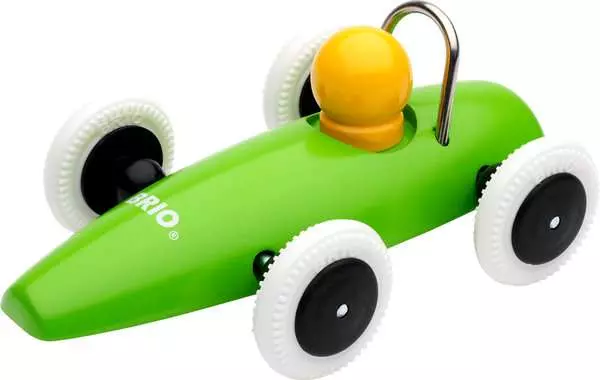 BRIO Classic Wooden Race Car Push Toy Toddler Development Toy