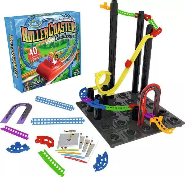 Roller Coaster Challenge STEM Toy and Logic Building Game